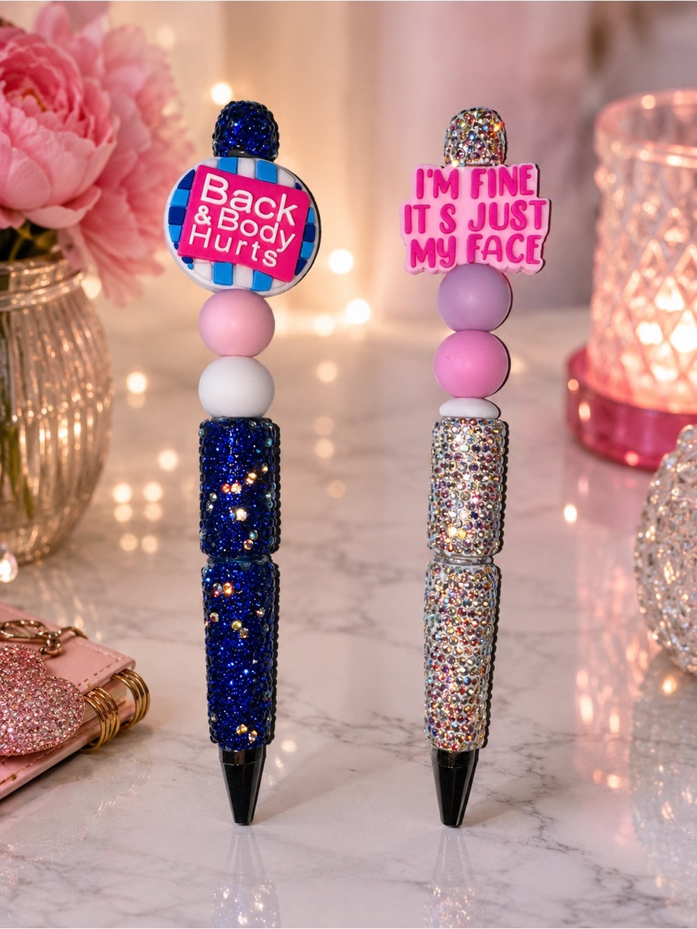 Handmade Bedazzled Pen (Pick One) - Picture 2 of 6